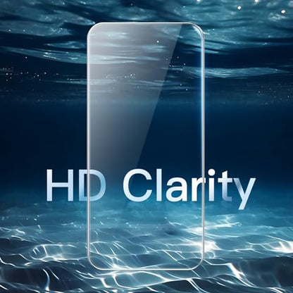 JETech - Tempered Glass Screen Protector for iPhone 15, Easy Install, HD Clear, Case-Friendly, 3-Pack