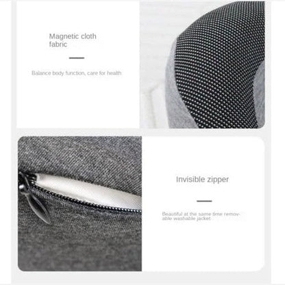 Jugbuah - Memory Foam Neck Pillow with Adjustable Fasteners for Travel
