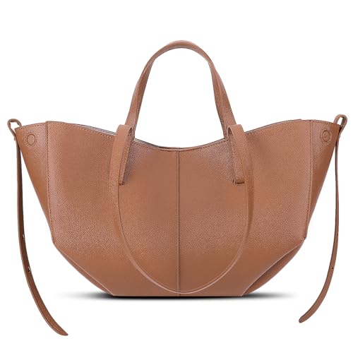 Juoxeepy PU Leather Work Handbag with Magnetic Closure