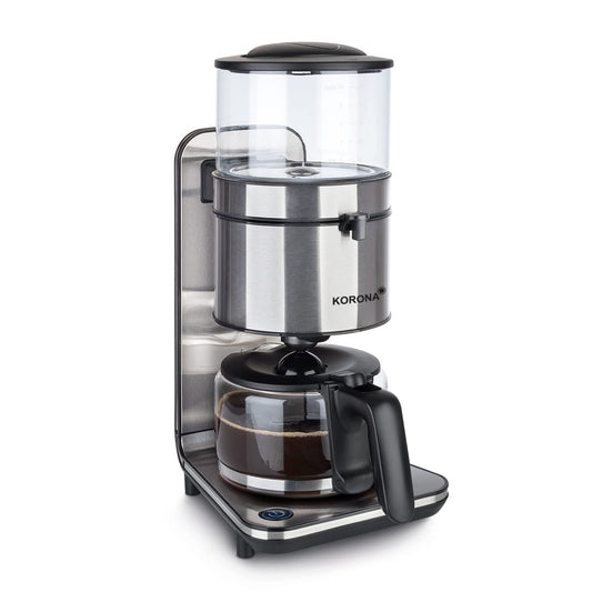 Korona 10295 Coffee Maker, Silver, 1.25 L