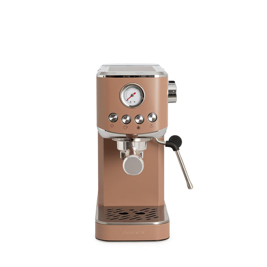 CREATE / THERA CLASSIC COMPACT/Espresso Mocha Machine/20 Bar Semi-Automatic Coffee Machine with Cold Coffee Function, 1.2L Tank, Ground Coffee and ESE Pods 55 mm, with Steamer, 1350W