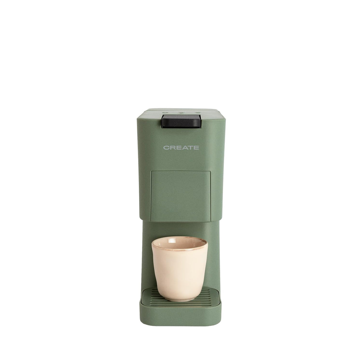 CREATE / THERA STUDIO/Multi-capsule espresso coffee maker and sage green ground coffee/Touch control panel, 19bar, programmable, 3 interchangeable adapters, anti-vibration system, 1450W