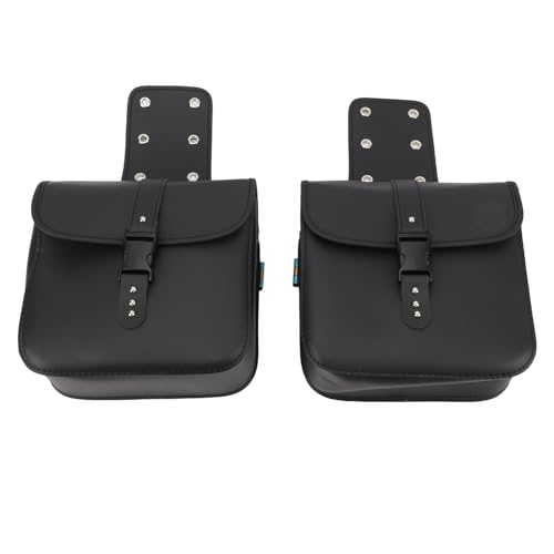 Shop Keenso Universal PU Leather Motorcycle Saddlebags, perfect for long trips. High capacity, weather-resistant, and fits all motorcycle types. Keywords: motorcycle saddlebags, PU leather, weather-resistant
