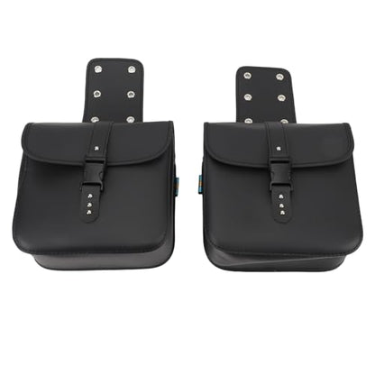 Shop Keenso Universal PU Leather Motorcycle Saddlebags, perfect for long trips. High capacity, weather-resistant, and fits all motorcycle types. Keywords: motorcycle saddlebags, PU leather, weather-resistant