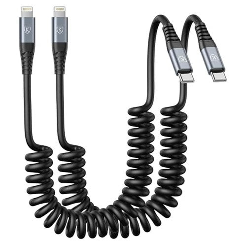 Kiyoda USB C to Lightning Cable 3FT - Fast Charging iPhone Charger