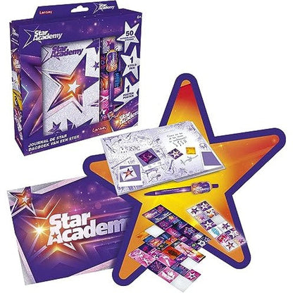 Lansay - STAR ACADEMY Star Diary for Kids 6+ | 120 Pages, Stickers, Poster & Pen