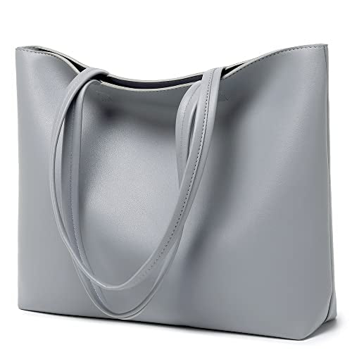 Meegirl PU Leather Tote Bag - Stylish Design with Zip & Pocket