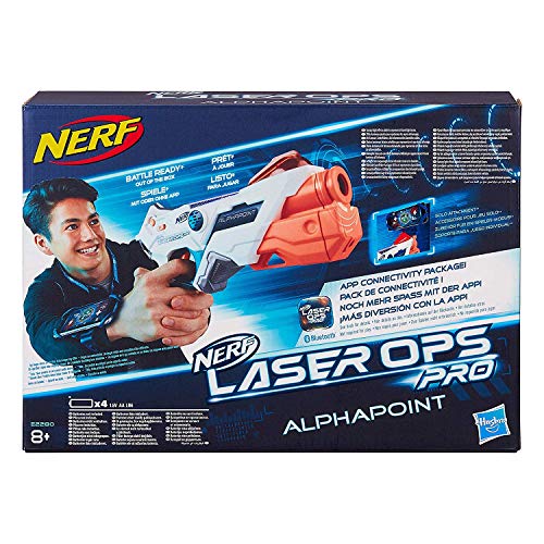 Nerf Laser Ops AlphaPoint Blaster - Kids & Adults Laser Tag Game
