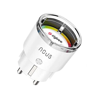Discover the Nous A1Z ZigBee Smart Socket with energy monitoring, voice control, and timer features. Compatible with Alexa and Google Home. Shop now! Keywords: ZigBee smart socket, energy monitoring, voice control