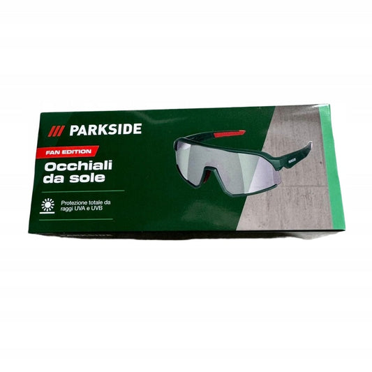 Parkside Fan Edition sunglasses featuring a sports design and UV protection