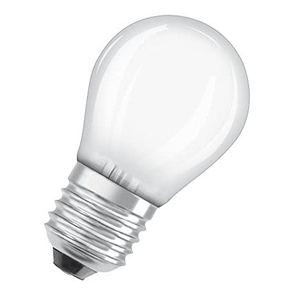 Osram E27 LED Bulb - 4W Warm White, Frosted, 40W Equivalent
