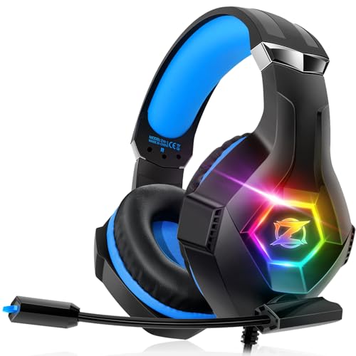 Ozeino Gaming Headset - 7.1 Surround Sound, Noise Cancelling Mic