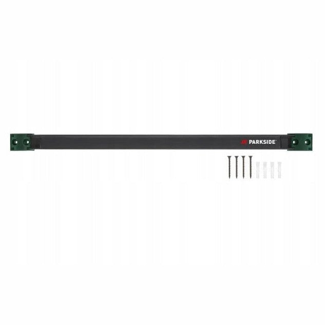 PARKSIDE Magnetic Spirit Level with green end caps, providing accurate measurements