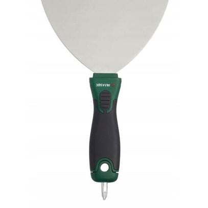 Parkside Drywall Trowel with an ergonomic handle and a stainless steel blade for professional drywall finishing.