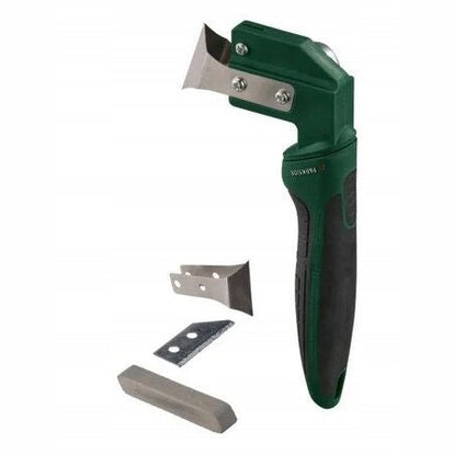 Parkside multi-purpose utility knife with retractable and interchangeable blades, ergonomic handle