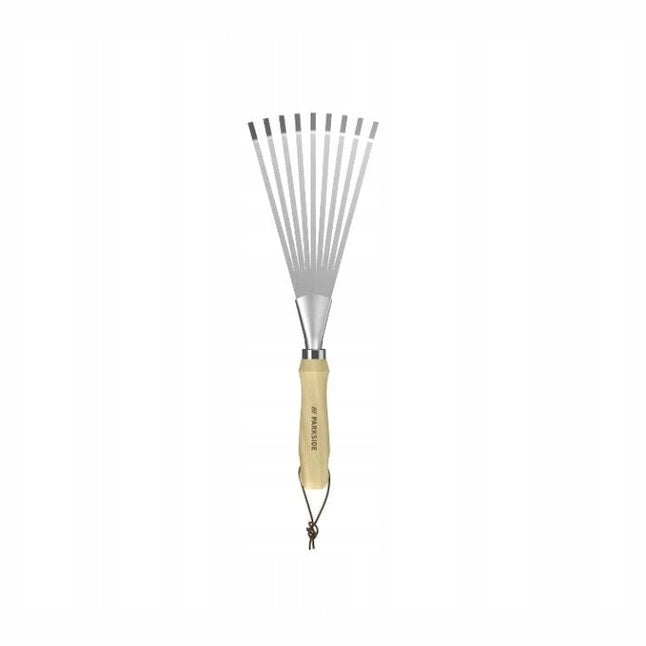 Stainless Steel Garden Rake with Ergonomic Handle for efficient yard maintenance