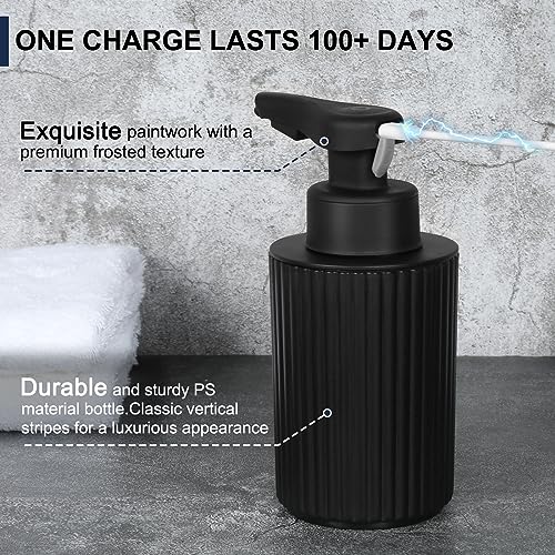 Phneems - Touchless Automatic Soap Dispenser, 9oz, Rechargeable, 3 Level Adjustable