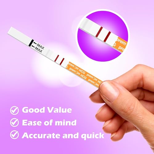 Premom - Early Detection Pregnancy Test Strips, 10mIU/ml Sensitivity, 20 Count