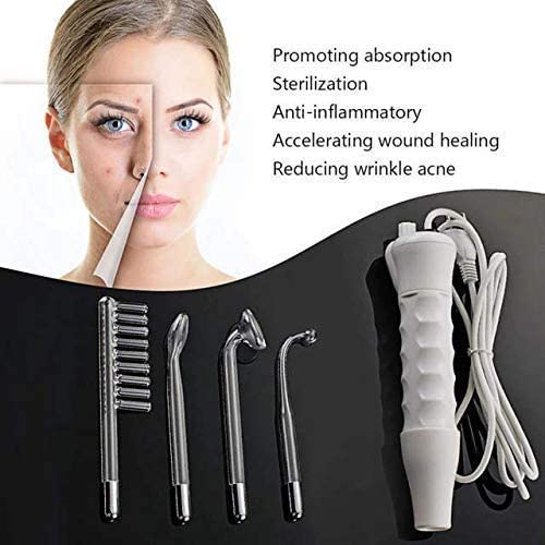 Reliefto - Portable High Frequency Facial Wand for Acne, Wrinkles & Dark Circles