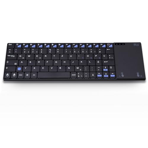 Rii Wireless Keyboard with Touchpad for Laptops and Desktops