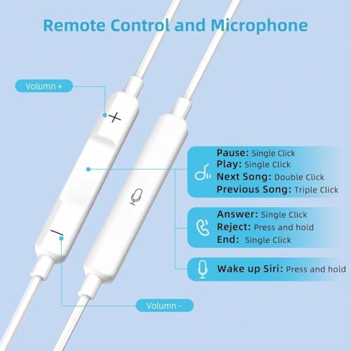 Samsang - Type-C Wired Earphones with HiFi Stereo Sound & Noise Reduction