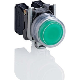 Schneider Electric Green Pushbutton 24V, Ø 22-24mm, Atex Certified for industrial use