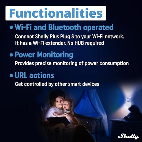 Shelly - Smart Programmable Socket with Alexa & Google Home Integration