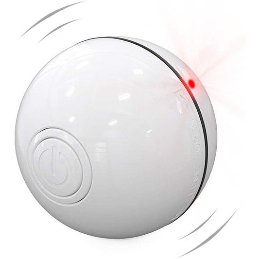 Smart Interactive Cat Toy Ball for Cats - USB Rechargeable, LED Light