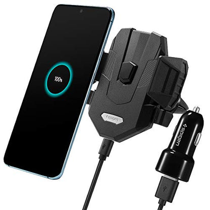 Spigen SteadiBoost Wireless Car Charger with Air Vent Holder