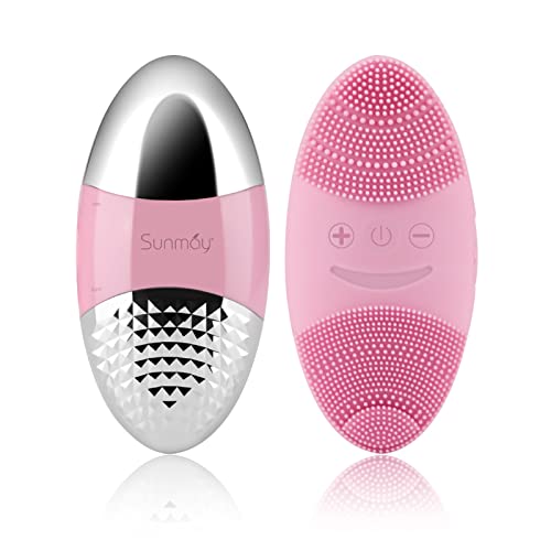 Sunmay Sonic Facial Cleansing Brush - USB Rechargeable Exfoliator