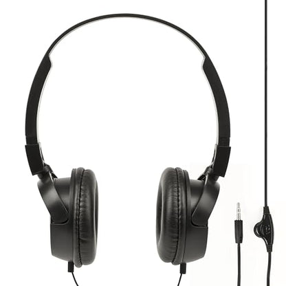 Trevi - Comfortable Stereo TV Headphones with In-Built Volume Control, 32 Ohm Impedance, High Acoustic Quality