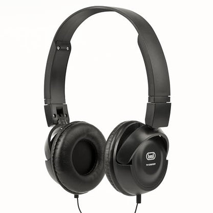 Trevi - Comfortable Stereo TV Headphones with In-Built Volume Control, 32 Ohm Impedance, High Acoustic Quality