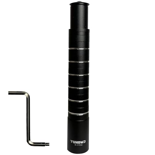 Tuhdwj Bike Stem Riser - Aluminum Alloy Handlebar Extender