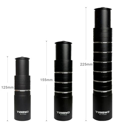 Tuhdwj - Aluminum Alloy Bike Stem Riser, 1-1/8" Extender with Hex Wrench
