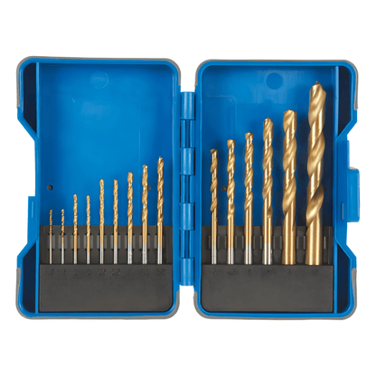 European Household 15-Piece HSS Drill Bit Set