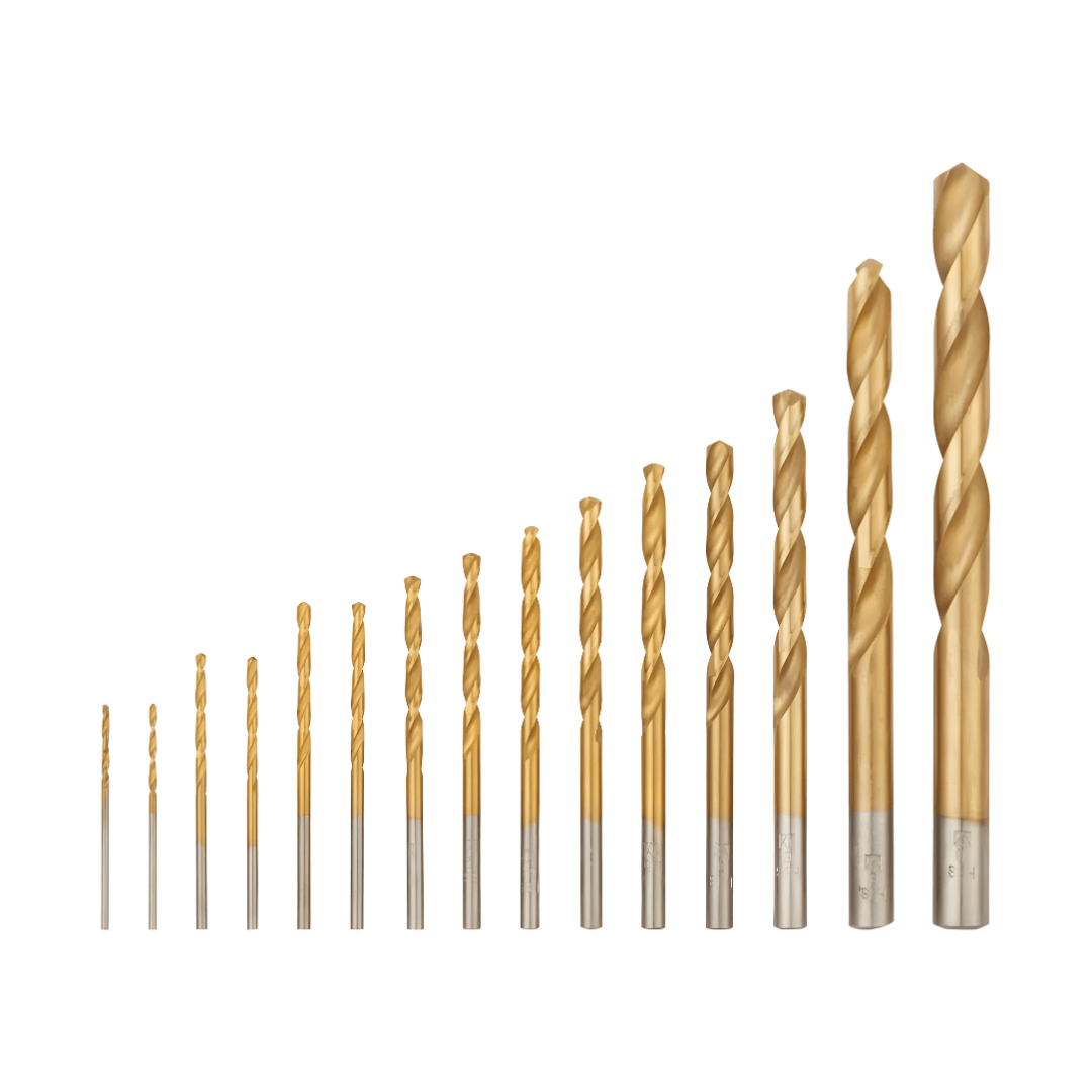 European Household 15-Piece HSS Drill Bit Set