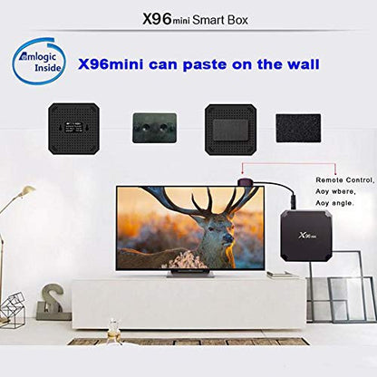 X96 - Android TV Box Mini, 2GB RAM, 16GB ROM, 4K HD, WiFi, Android 7.1.2