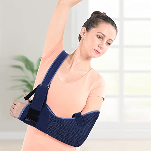 Zjdydy - Comfortable Arm Sling for Shoulder Support, Adjustable, Left/Right Use