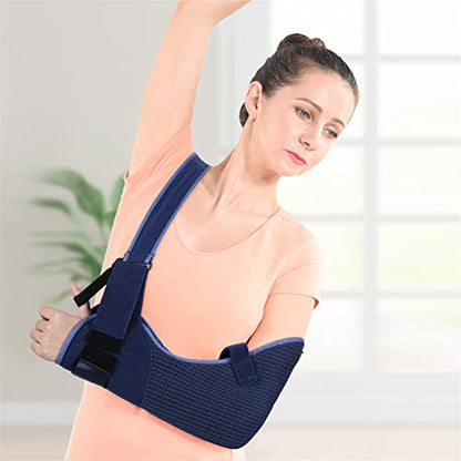 Zjdydy - Comfortable Arm Sling for Shoulder Support, Adjustable, Left/Right Use
