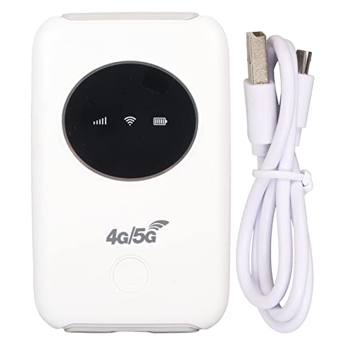 Zyyini 4G LTE Portable Hotspot - 300Mbps, Supports 10 Devices