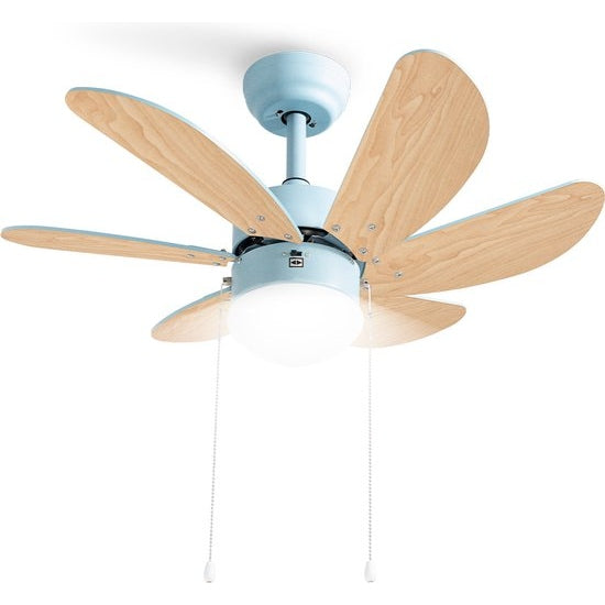Create - Windlight Easy Ceiling Fan 53w Silent Ø86 Cm / 3 Speeds / Summer Winter Function (With Light)