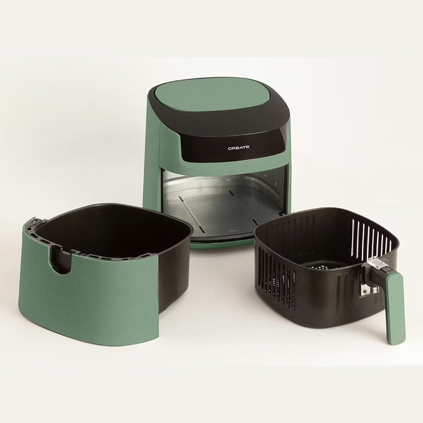 Create - Large Pro AirFryer - 6.2l Oil-free Fryer / 1800 W /sage