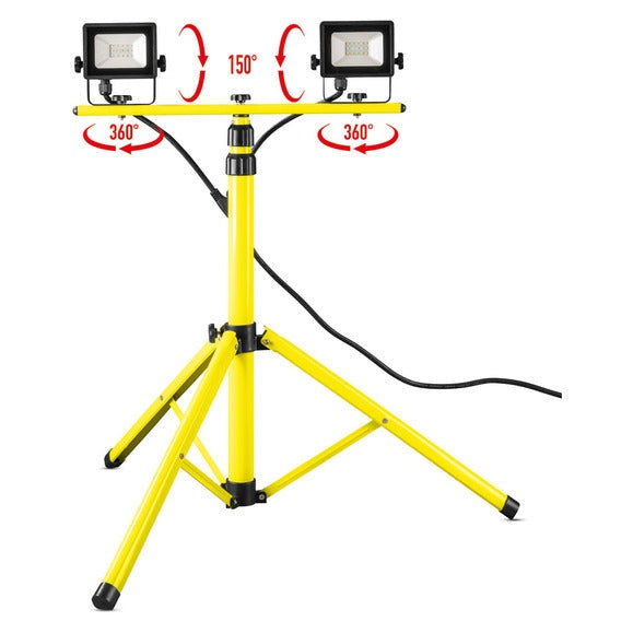 Parkside - LED Work Spotlight 2x15 W