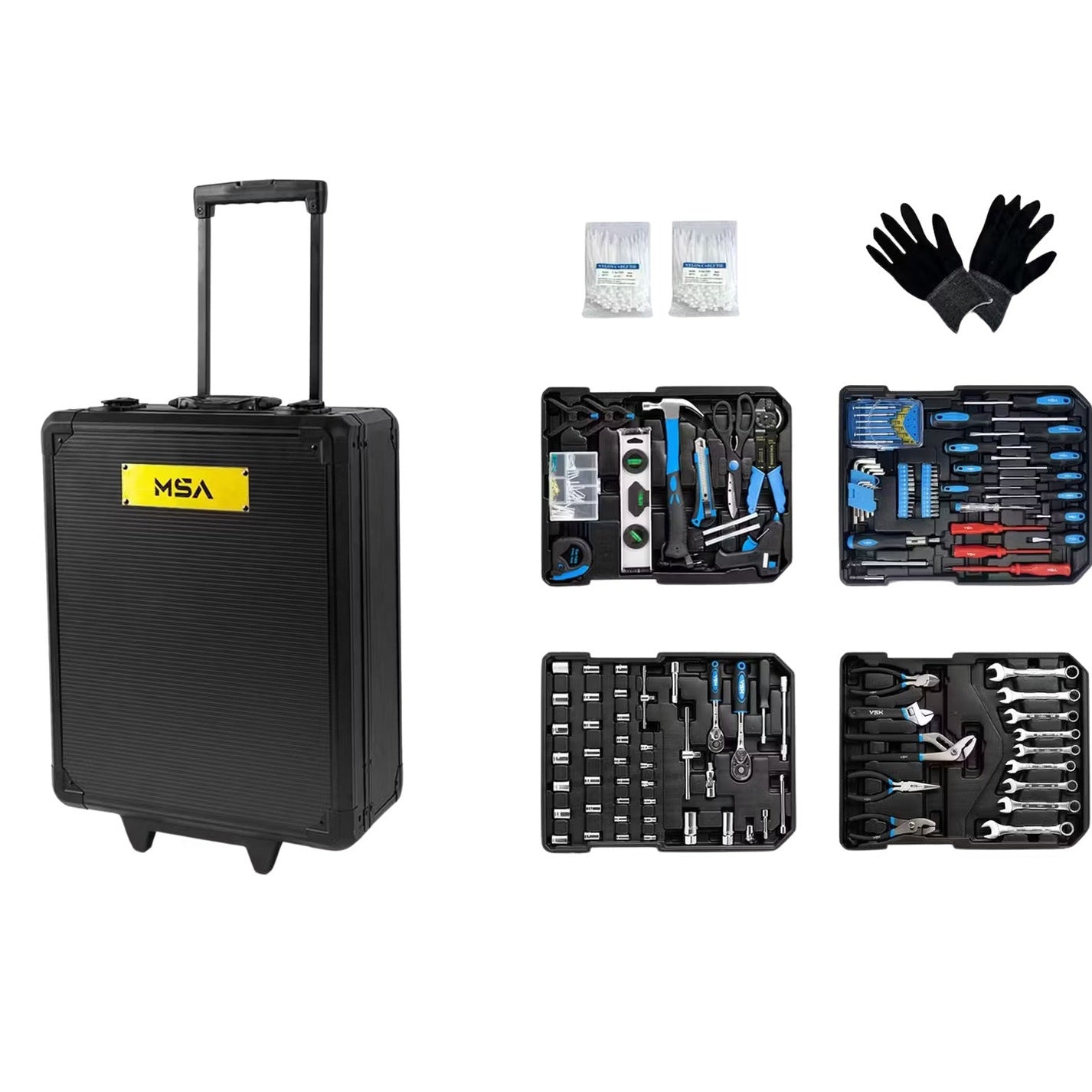 MSA Tool - Trolley – 610-Piece Professional Tool Set