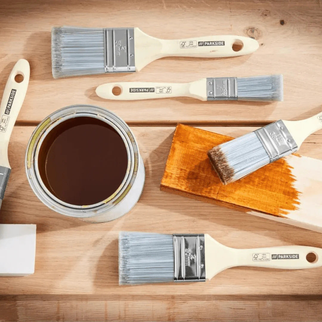 Parkside - Flat Brush Set 5pcs