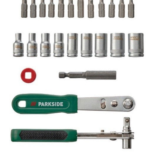 Parkside 23-Piece Precision Socket Wrench Set