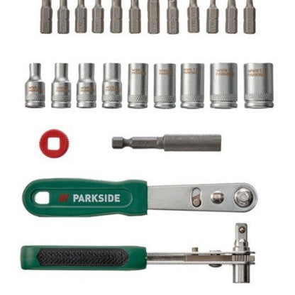 Parkside 23-Piece Precision Socket Wrench Set