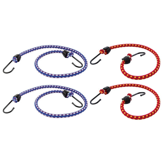 Expandable elastic straps with hook ends for versatile use