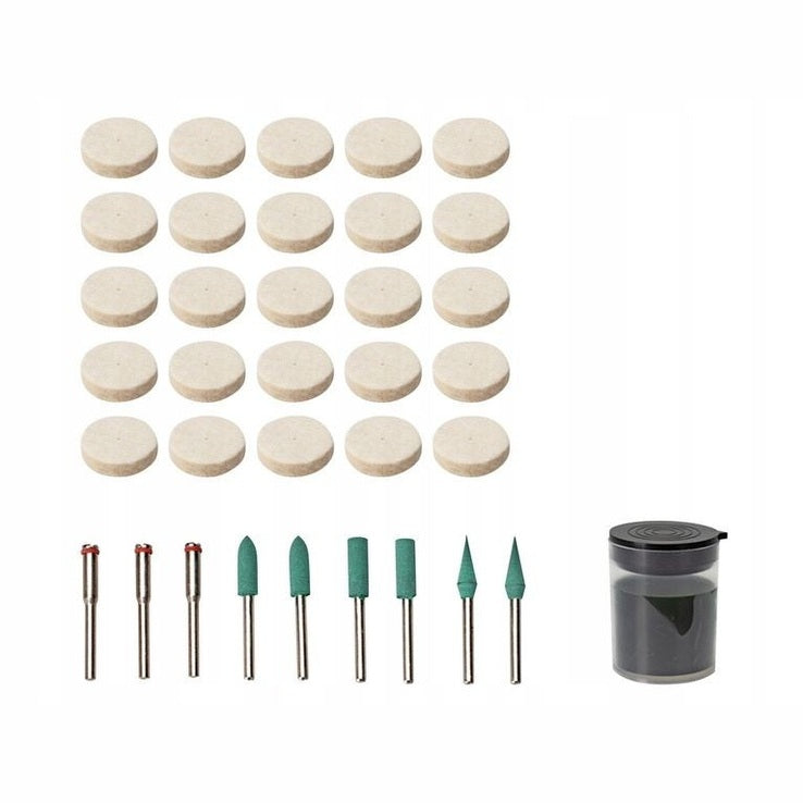 35-Piece Multifunction Tool Polishing Accessory Set