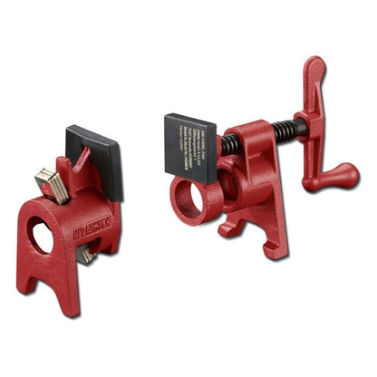 Adjustable Red Metal Pipe Clamp 3/4 Inch